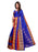 Blue Color Poly Silk Saree only in Bigswipe