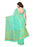 Turquoise Color Poly Silk Saree