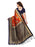 Navy Blue, Red, Multi Color Poly Silk Saree only in Bigswipe