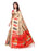 Beige, Red, Multi Color Art Silk Saree only in Bigswipe