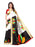 Off White, Black, Multi Color Poly Silk Saree only in Bigswipe