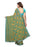 Turquoise, Multi Color Georgette Saree