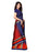 Navy Blue, Multi Color Art Silk Saree only in Bigswipe