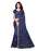 Navy Blue Color Chiffon Saree only in Bigswipe