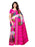 Pink, Multi Color Vichitra Silk (Art Silk) Saree only in Bigswipe