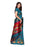 Turquoise, Maroon, Multi Color Poly Silk Saree