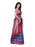 Navy Blue, Multi Color Poly Silk Saree only in Bigswipe