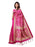 Pink, Beige Color Poly Silk Saree only in Bigswipe