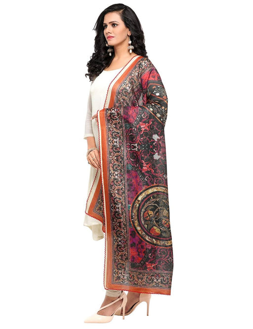 Multi Color Mock Leno Dupatta only in Bigswipe