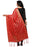 Red Color Poly Silk Dupatta