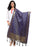 Navy Blue Color Poly Silk Dupatta only in Bigswipe