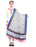 Off White,Royal Blue Color Art Silk Dupatta only in Bigswipe