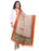 Beige, Yellow, Red Color Bhagalpuri Silk Dupatta only in Bigswipe