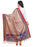 Brown, Red Color Bhagalpuri Silk Dupatta only in Bigswipe