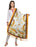 Cream, Yellow Color Bhagalpuri Dupatta only in Bigswipe