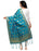 Turquoise Color Poly Silk Dupatta