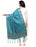 Turquoise Color Poly Silk Dupatta