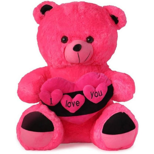 I Love U Teddy 45Cm - Pink only in Bigswipe