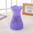 Plastic Vase with Rose bunch Purple (1 Piece) only in Bigswipe