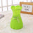 Plastic Vase with Rose bunch Green (1 Piece) only in Bigswipe