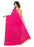 Printed Faux Georgette Pink Color Saree only in Bigswipe