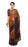 Brown Color Printed Georgette Saree With Blouse only in Bigswipe