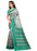 Green And White Color Printed Art Silk Saree With Blouse only in Bigswipe