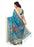 Blue Color Printed Khadi Silk Jhalor Saree With Blouse only in Bigswipe