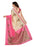 Pink Color Printed Bhagalpuri Silk Saree With Blouse only in Bigswipe