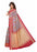 Red Color Printed Bhagalpuri Silk Saree With Blouse