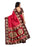 Red Color Printed Mysore kalamkari Silk Saree With Blouse