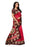 Red Color Printed Mysore kalamkari Silk Saree With Blouse