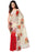 Printed Faux Georgette Red Color Saree only in Bigswipe