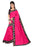 Pink Color Printed Chanderi Silk Saree With Blouse only in Bigswipe