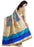 Multi Color Printed Bhagalpuri Silk Saree With Blouse only in Bigswipe