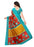 Multi Color Printed Bhagalpuri Silk Saree With Blouse only in Bigswipe