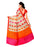 Multi Color Printed Bhagalpuri Silk Saree With Blouse only in Bigswipe