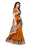 Golden Color Printed Khadi Silk Jhalor Saree With Blouse only in Bigswipe