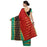 Red,Black, Green Color Poly Silk Saree