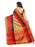 Beige, Red, Black Color Poly Silk Saree only in Bigswipe