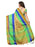 Beige, Green, Blue Color Poly Silk Saree only in Bigswipe