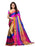 Beige, Pink, Blue Color Poly Silk Saree only in Bigswipe