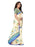 Off White, Blue Color Chiffon Saree only in Bigswipe