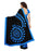 Blue, Black Color Crepe Saree only in Bigswipe