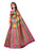 Pink, Multi Color Poly Silk Saree only in Bigswipe