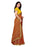 Orange, Multi Color Georgette Saree only in Bigswipe