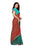 Maroon, Turquoise, Multi Color Georgette Saree only in Bigswipe