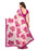 Pink, Multi Color Chiffon Saree only in Bigswipe