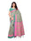 Beige, Pink, Turquoise Color Cotton Silk Saree only in Bigswipe