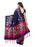 Navy Blue, Pink, Multi Color Poly Silk Saree only in Bigswipe